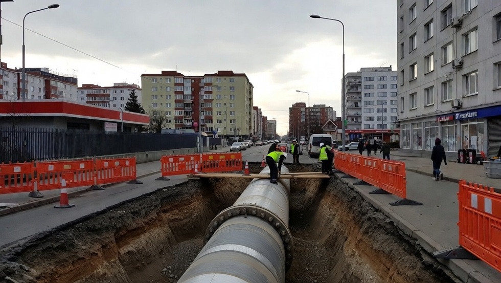 Ремонт магистральных и наружных трубопроводов